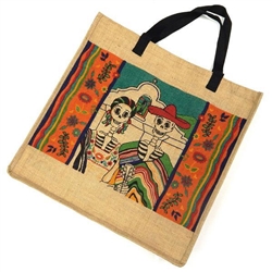 Bag, Day of the Dead Jute