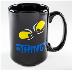 Mug, The Thing Black w/Yellow Eyes (15oz)